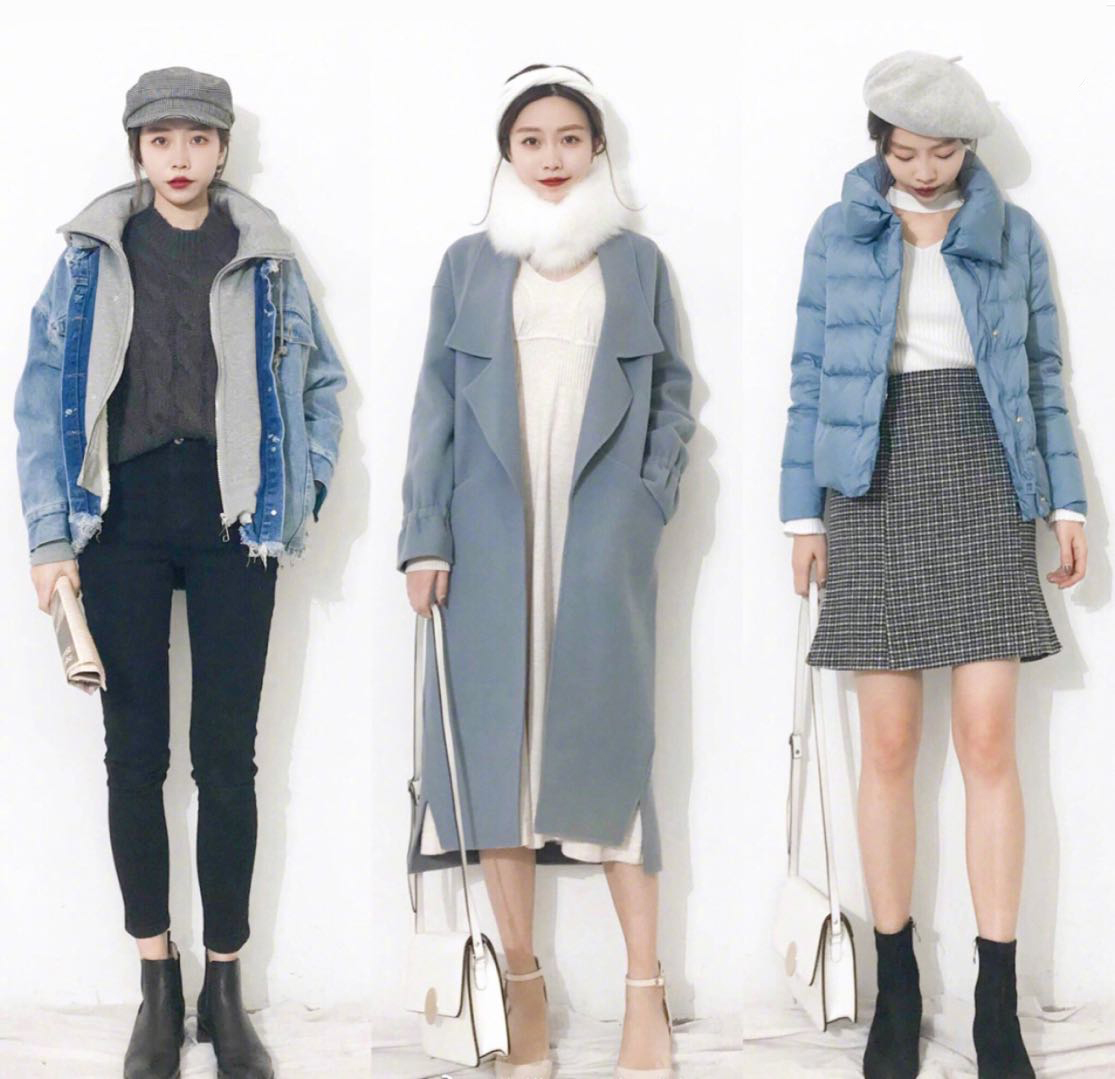 54套高颜值穿搭,54套时尚穿搭示范