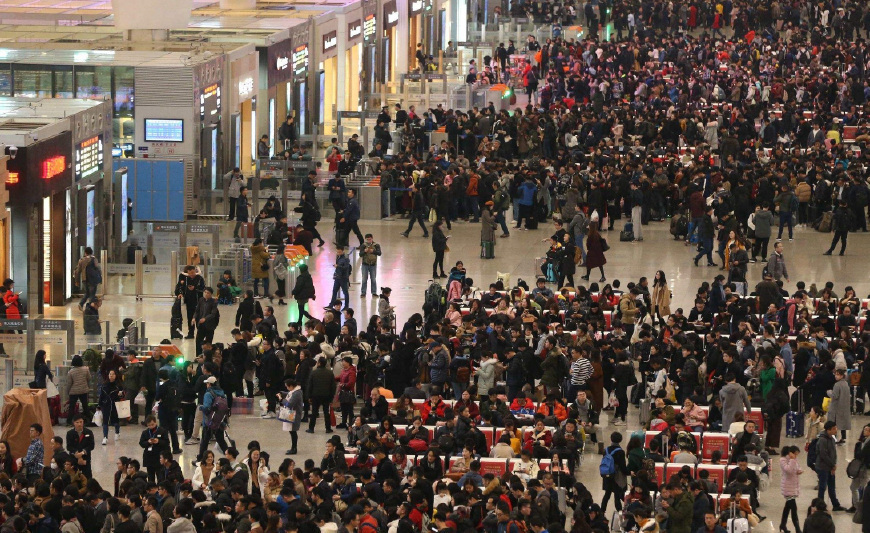 上海虹桥站对比北京南,北京南站和上海南站谁更大