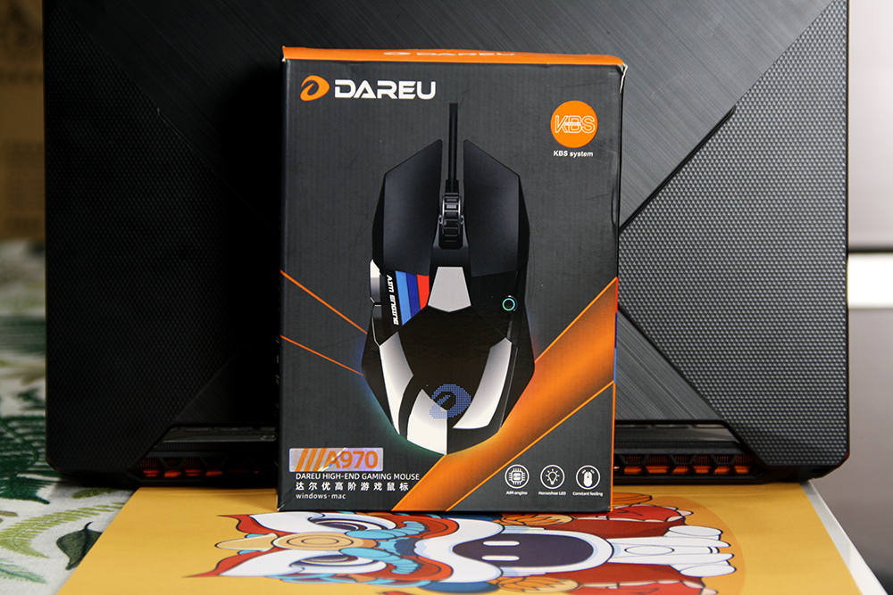 助我走上WCG冠军之路的王者利器-达尔优高阶游戏鼠标A970