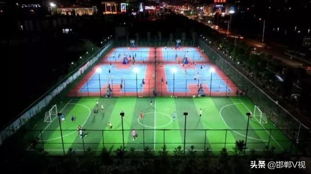 邯郸户外免费篮球场,邯郸人多的室外篮球场