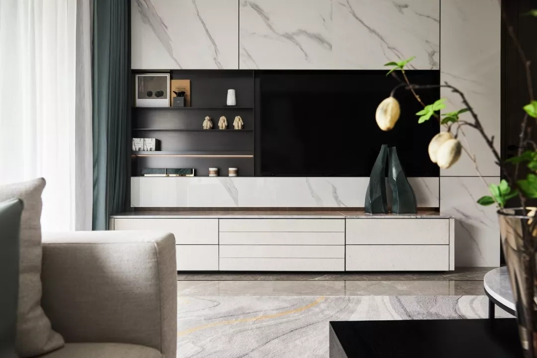 温柔不失高级的现代简约风住宅,住宅的现代简约主义风格