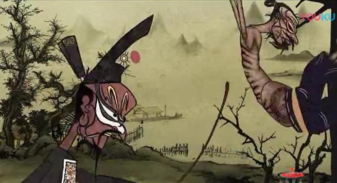 桃花源记国画图片图文,桃花源记水墨画欣赏