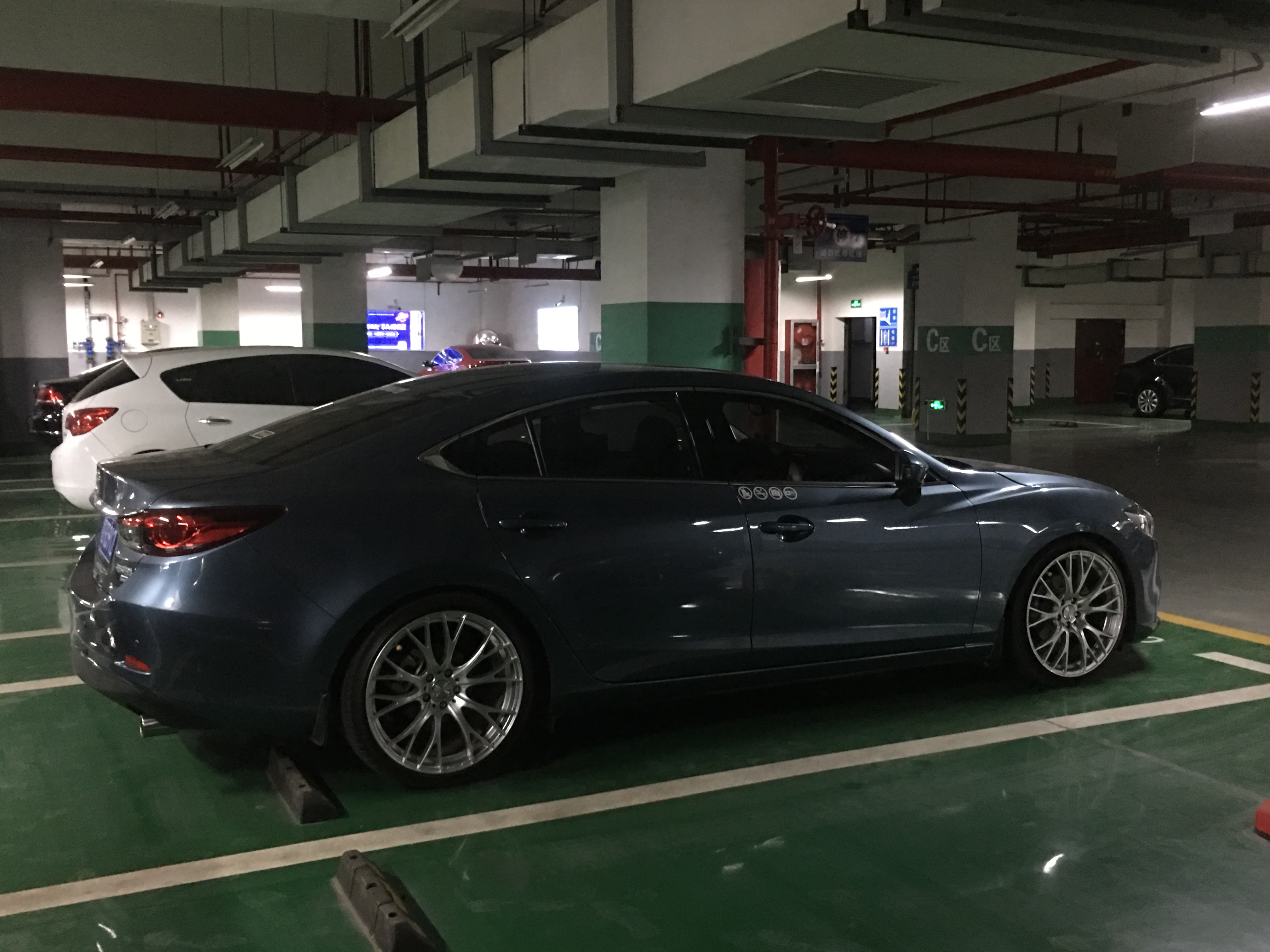 马自达阿特兹改装绞牙避震价格,2018款马自达阿特兹2.5轮毂改装