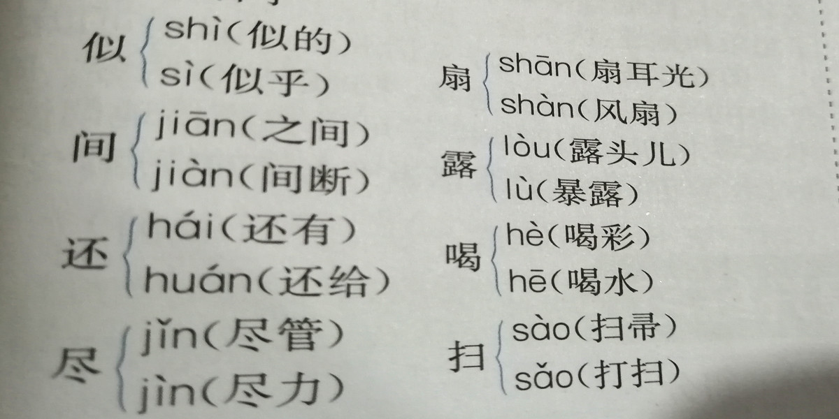 小学二年级下语文第一单元字词,二年级下册重点字词大全