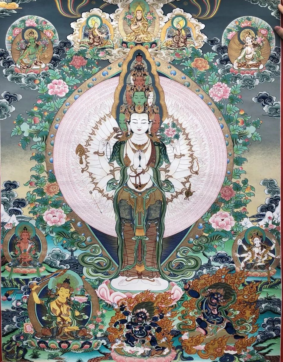 尼泊尔手绘唐卡和西藏唐卡区别,尼泊尔唐卡和藏区唐卡的价格