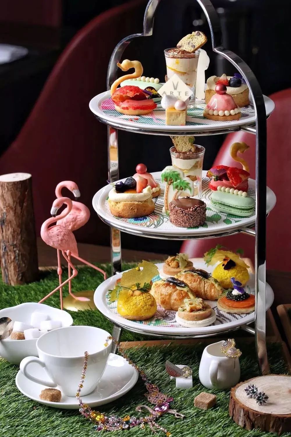 深藏于魔都高端酒店的下午茶,魔都酒店春季下午茶