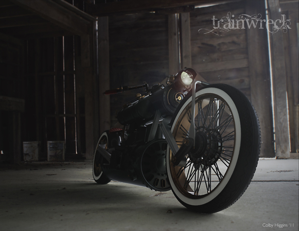 蒸汽朋克自行车,蒸汽朋克的自行车