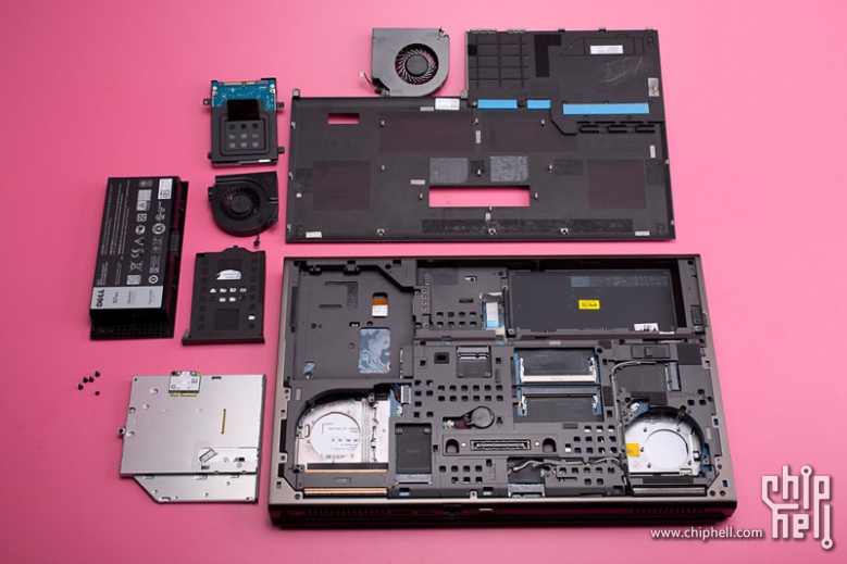 戴尔m6800拆解图,戴尔m6800和惠普zbook15g2