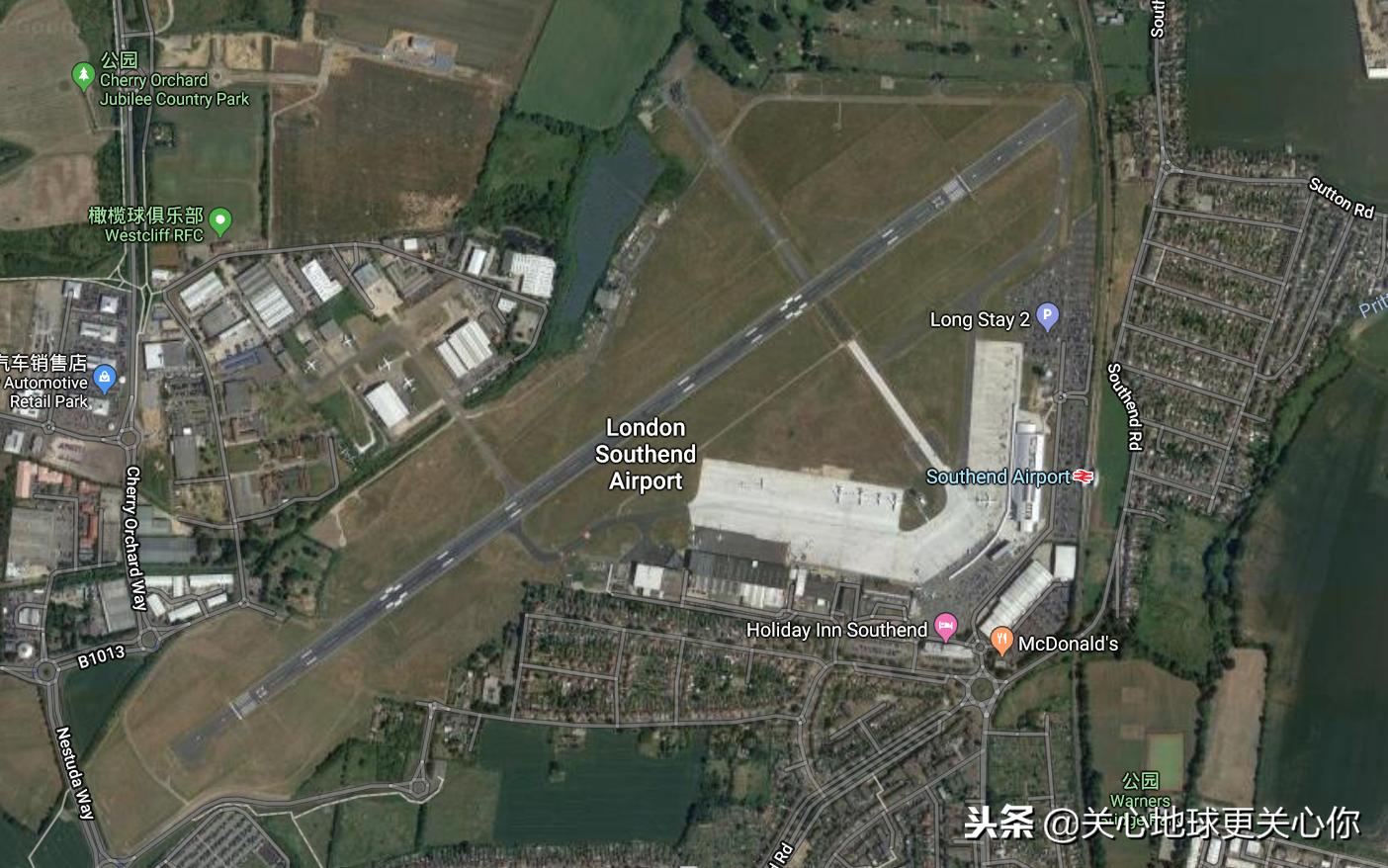 伦敦希思罗机场全景,英国伦敦希思罗机场