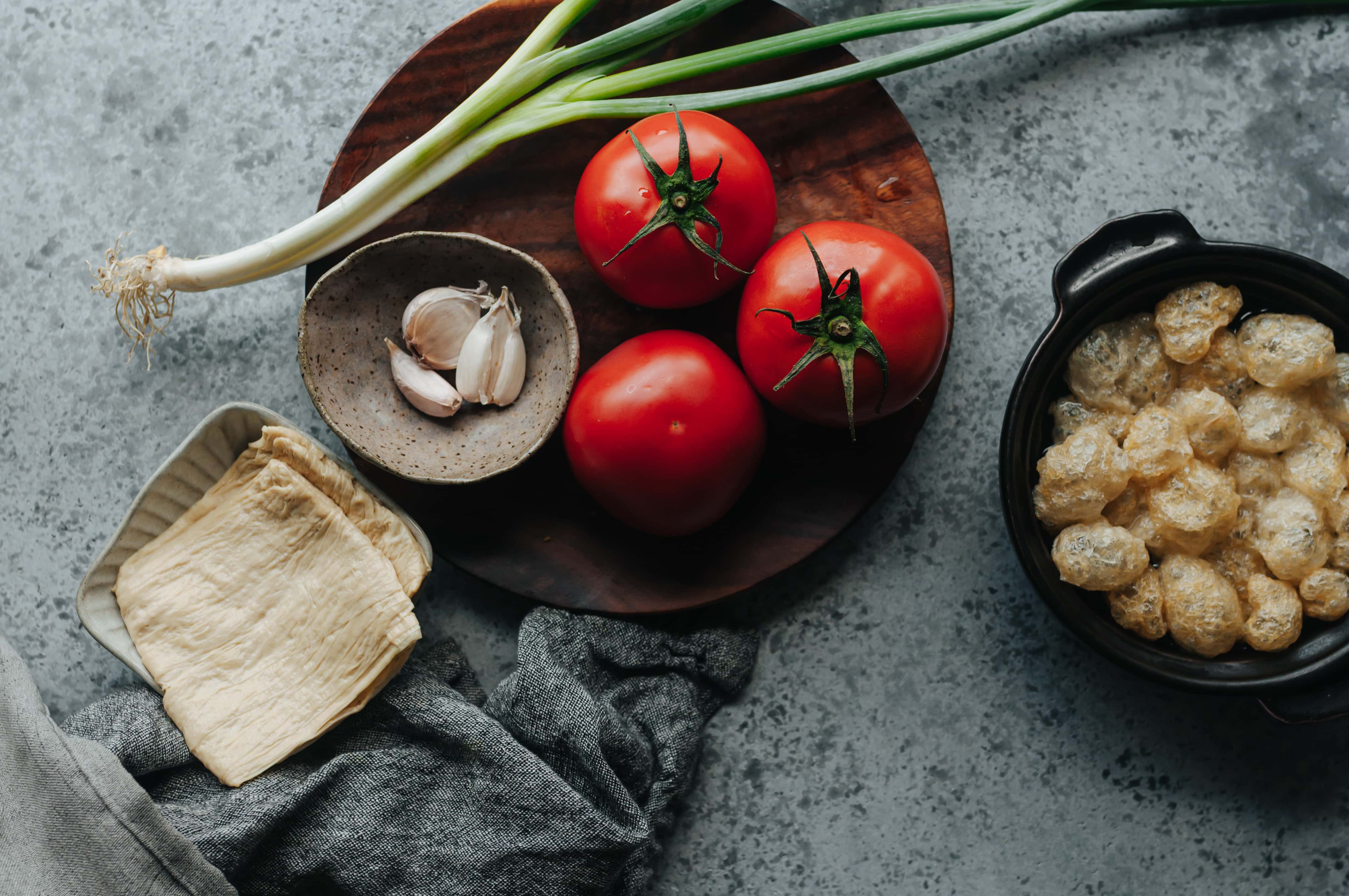 番茄鸡蛋腐竹汤的做法,腐竹番茄炒鸡蛋的做法