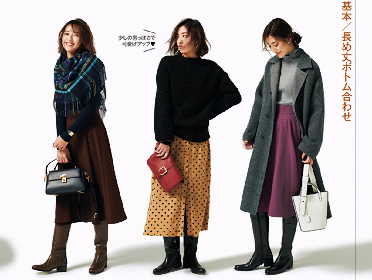 时尚达人都爱穿的半身裙,时尚潮流穿搭日本人