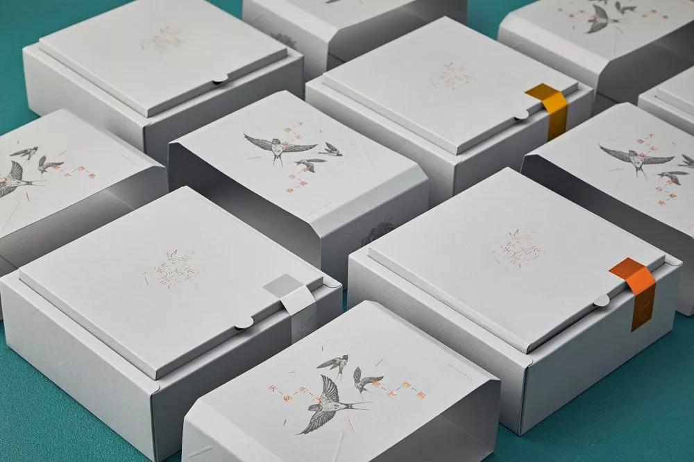 中国风时尚燕窝盒包装,100克燕窝礼盒高档包装盒