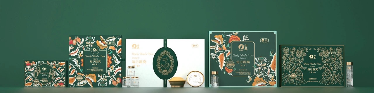 山萃燕窝官方旗舰店,燕窝包装设计作品鉴赏