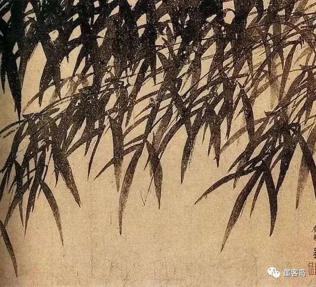 当代画墨竹大师的画,墨竹图绘画欣赏