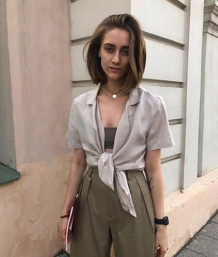 中性风酷帅女生穿搭,民国中性风穿搭