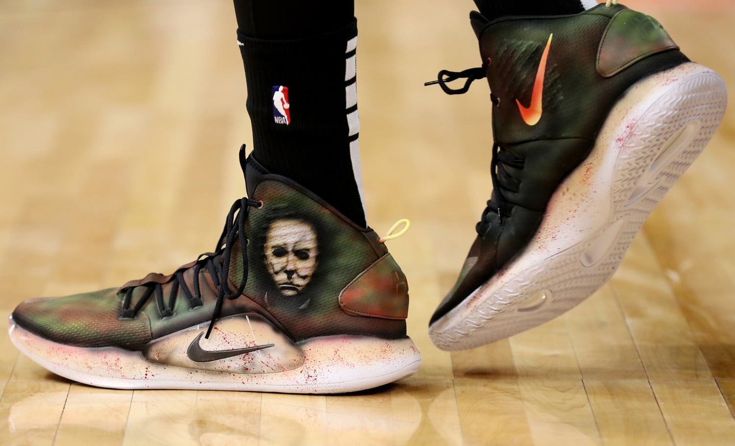 nba球员上脚便宜又好穿的实战球鞋,一周nba赛场8双定制球鞋合集