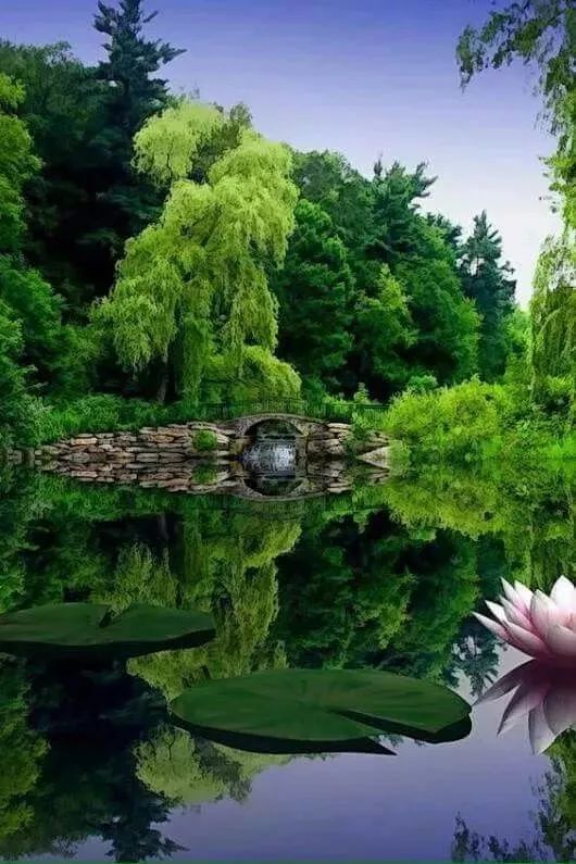 青山绿水国画精品欣赏,精品家居作品欣赏