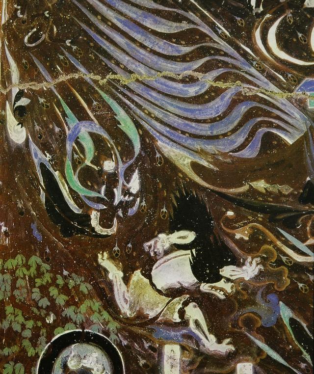 敦煌壁画320窟赏析,敦煌莫高窟420窟壁画