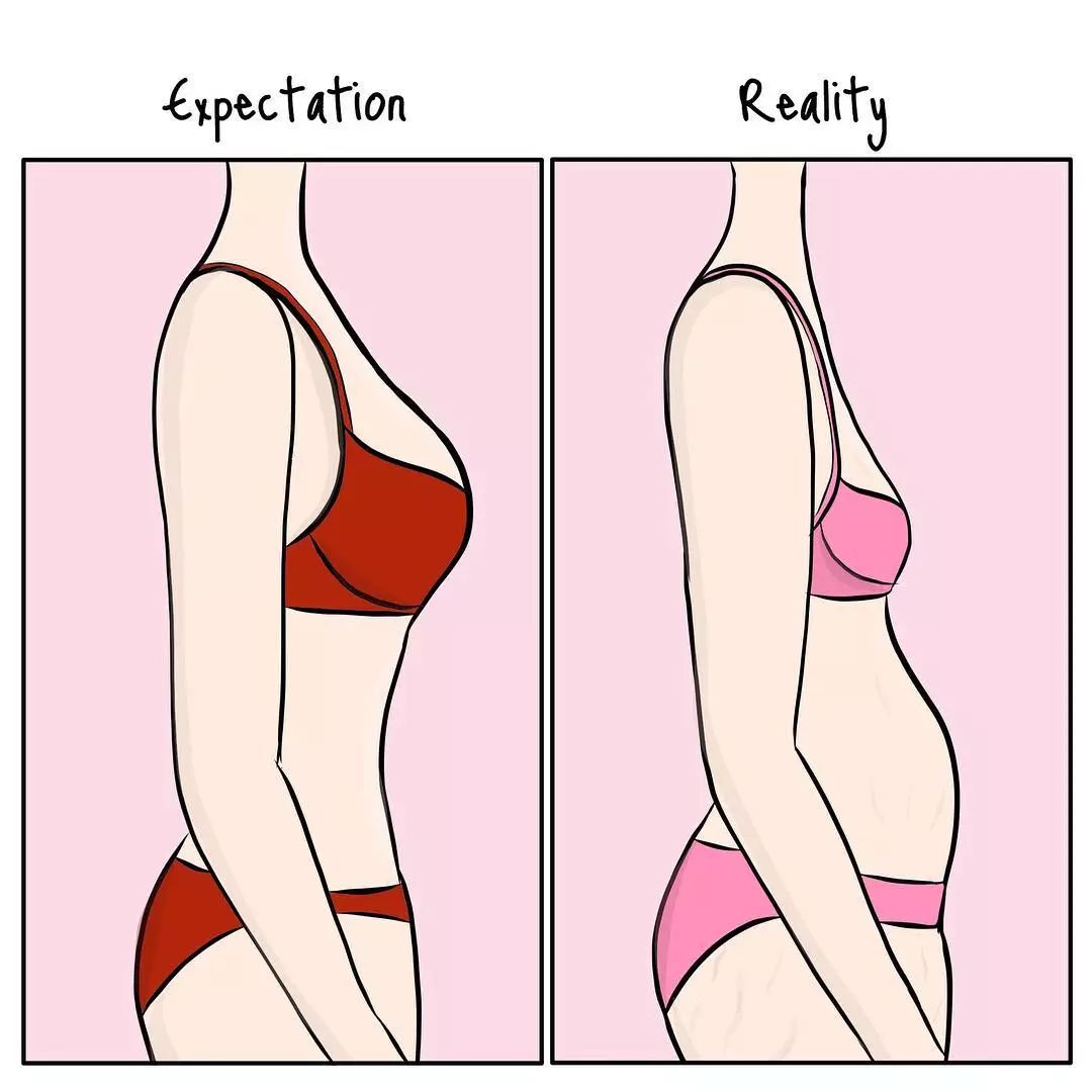 日常女性插画,女性插画生活日常