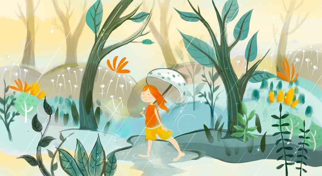 描写夏天的美景短句小学,描写夏天风景优美结尾