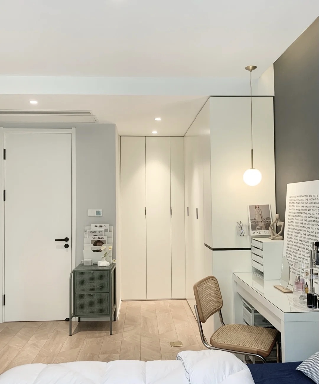 80平白色极简风,80平白色简约风格