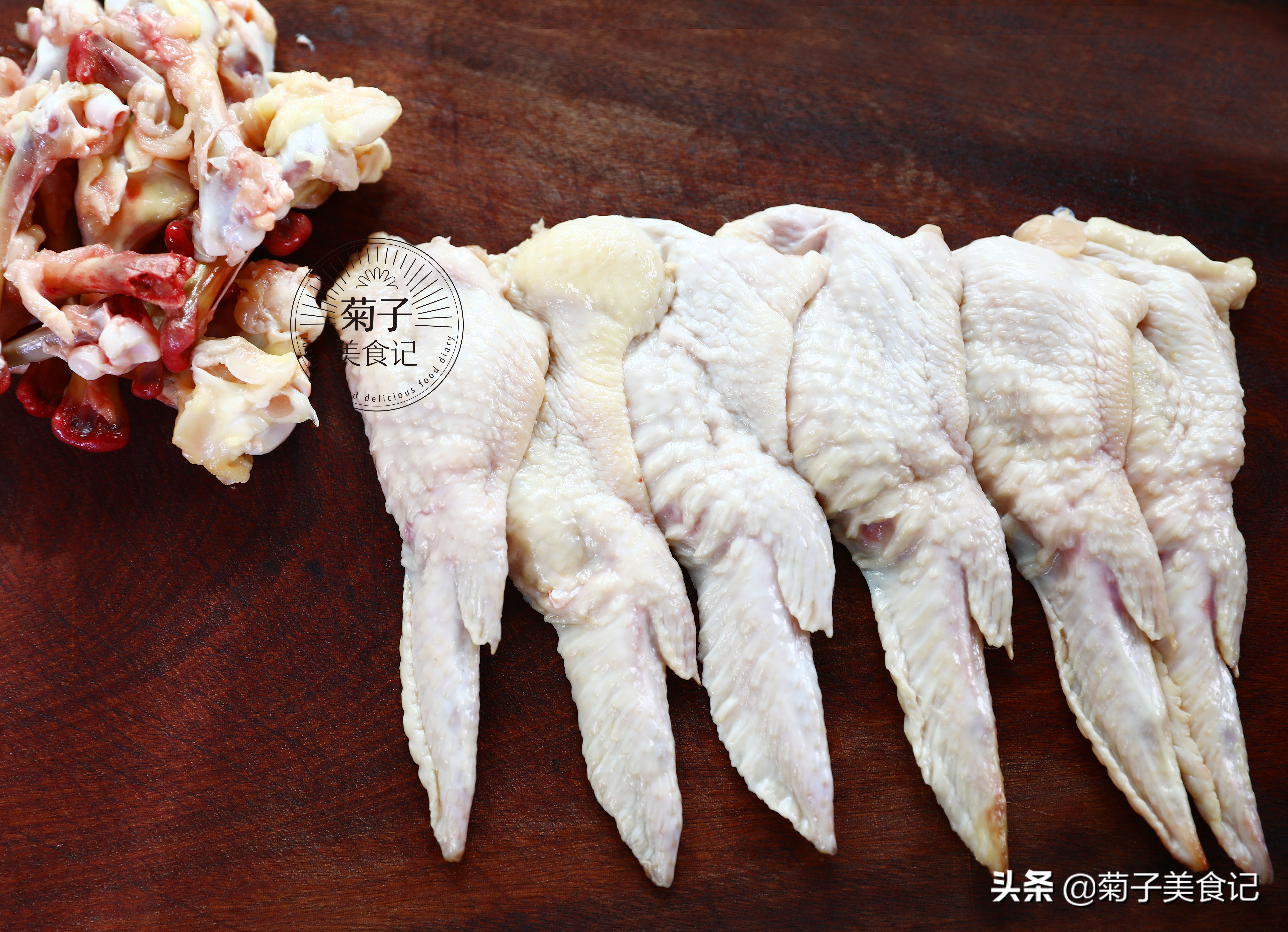 鸡翅包饭可真是太香了,鸡翅包饭一口吃完