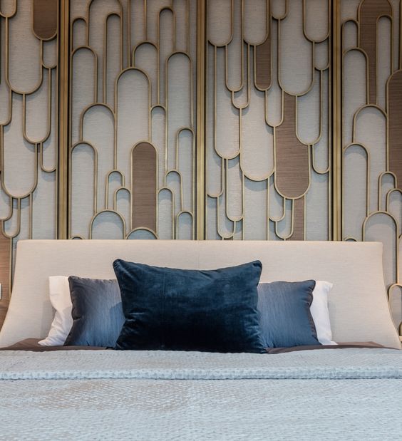 房子装修漂亮便捷的背景墙来啦,背景墙较短新中式效果图大全