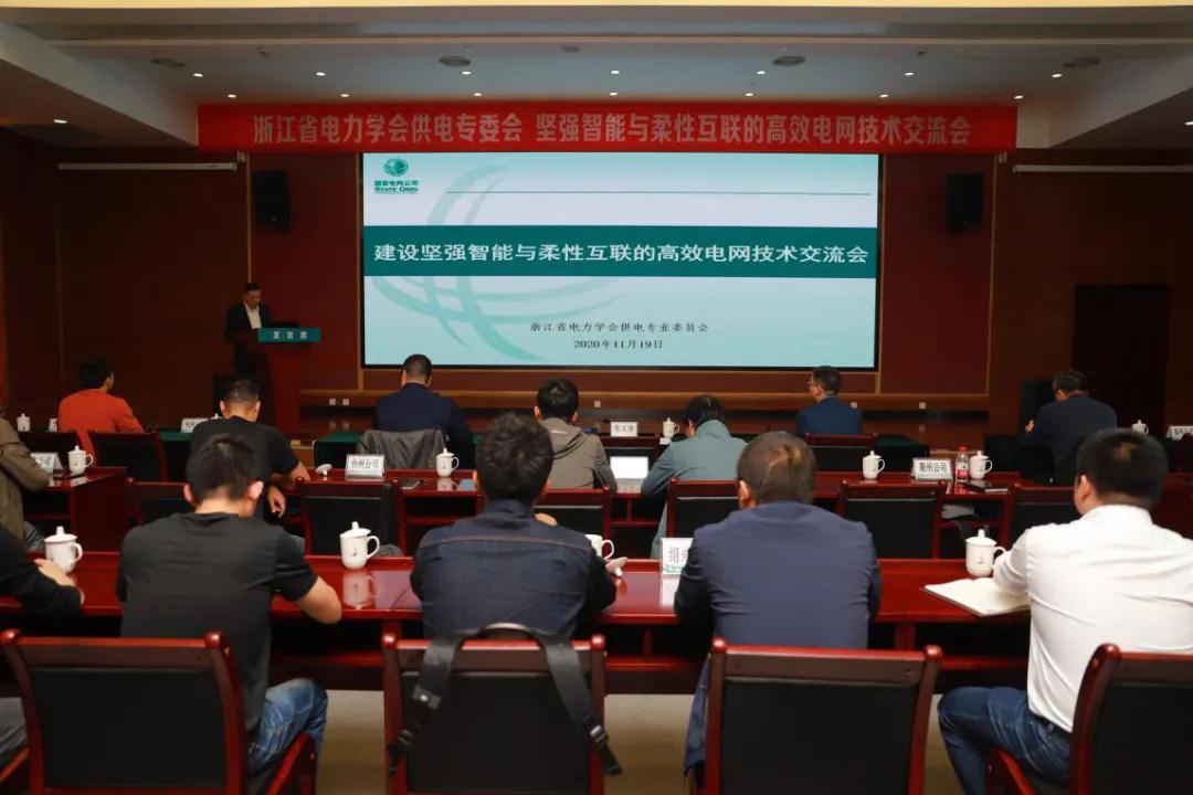浙江省电力学会供电专委会在诸暨召开建设坚强智能与柔性互联的高效电网技术交流会