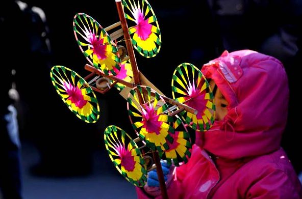 亲子中华经典故事,北京传统风车