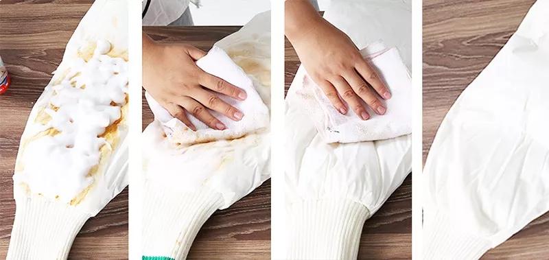 羽绒服脏了不用下水洗,羽绒服脏了用什么一喷就可以了