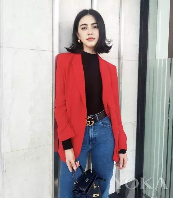 泰国第一美人热巴,泰国比利时混血神颜