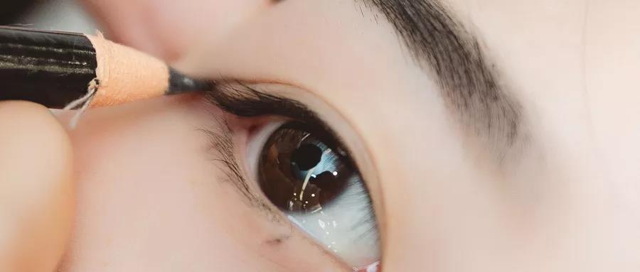 手工美瞳线手法教程直播,极细美瞳线实操视频