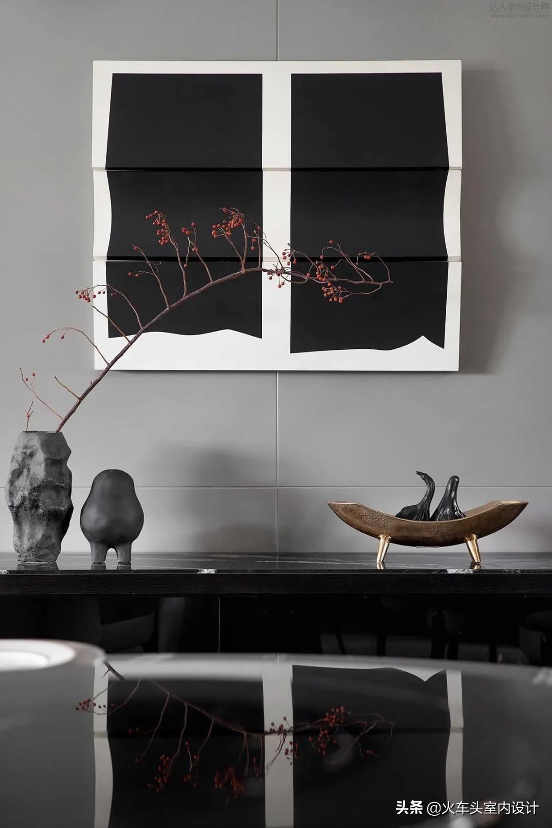 牧笛装饰全案设计,常州万科国宾道176大平层样板房