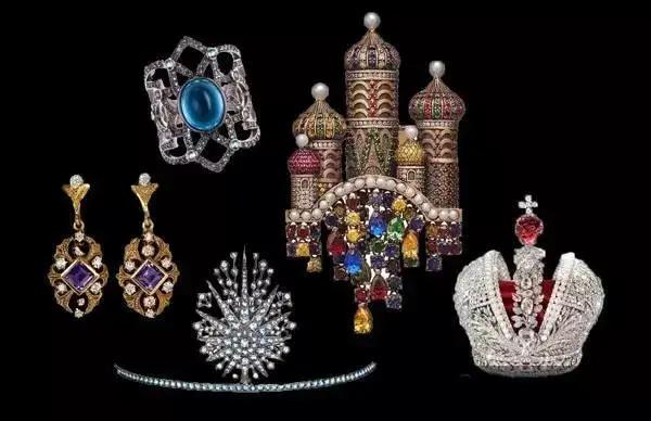 俄罗斯国宝级珠宝,俄罗斯皇室珍宝