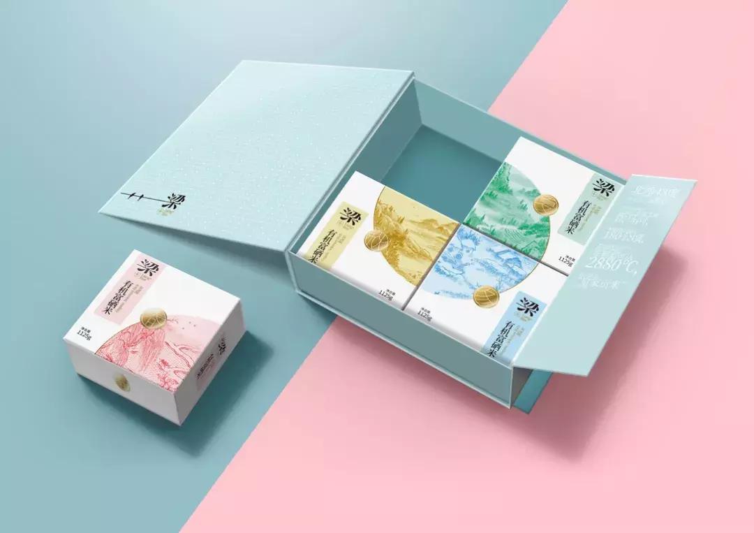 实惠的大米包装设计,简约高逼格大米包装