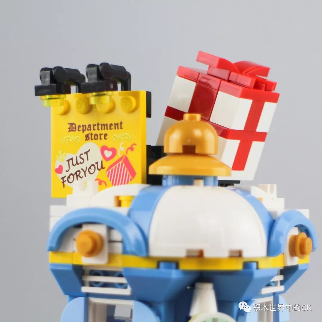 启蒙积木缤纷城市系列七款,启蒙积木街景系列八合一玩具