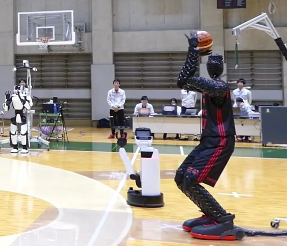 机器人投篮集锦,机器人投篮三分球