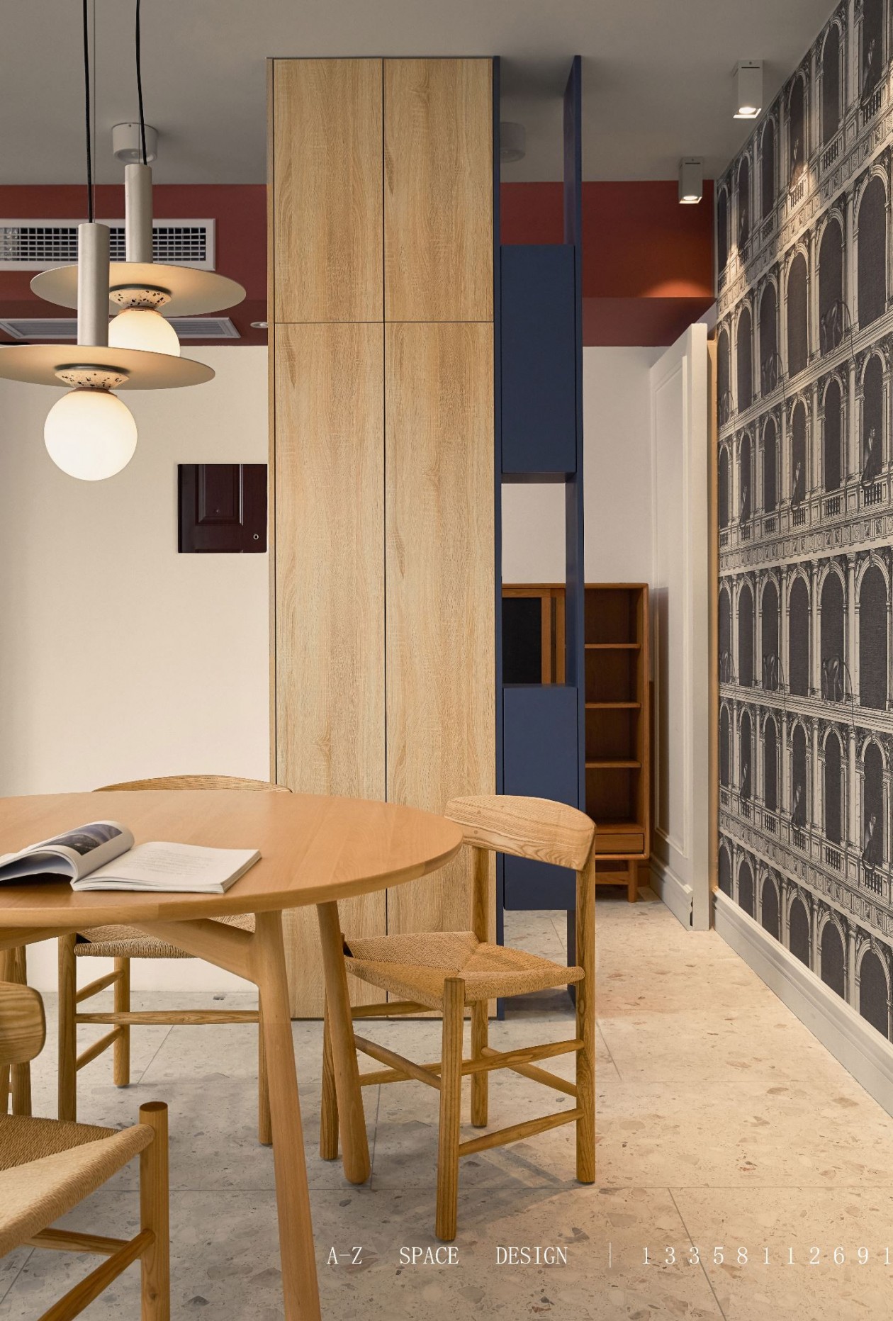 “拼一脸的缤纷染一屋的色块做最精彩的自己”原木家具最百搭