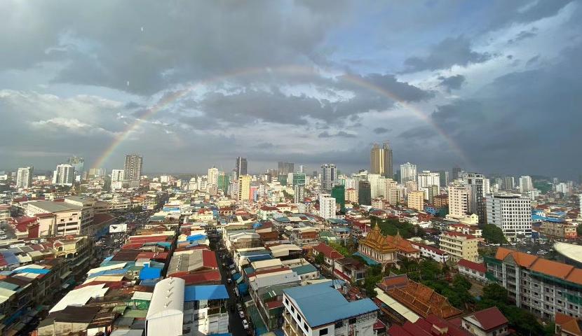 金边是一个300万人口的国家,金边最富的城市