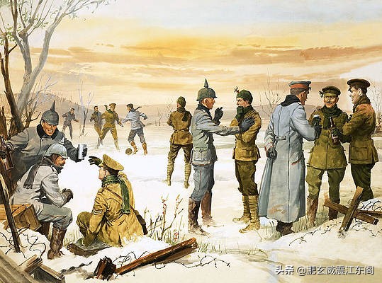 奇葩的停火，只因英德官兵想苟延残喘，不料造成圣诞节休战的由来