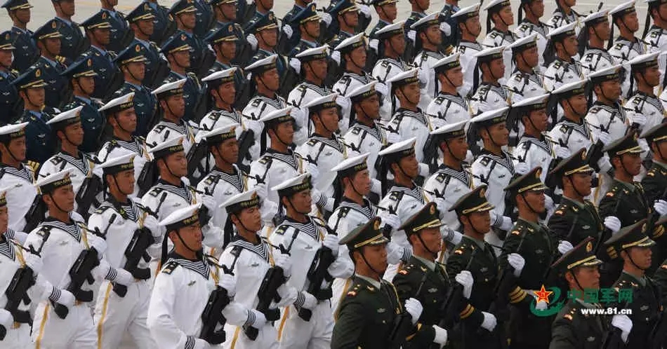 中国军人仪仗队长筒靴,中国仪仗队军服图片大全