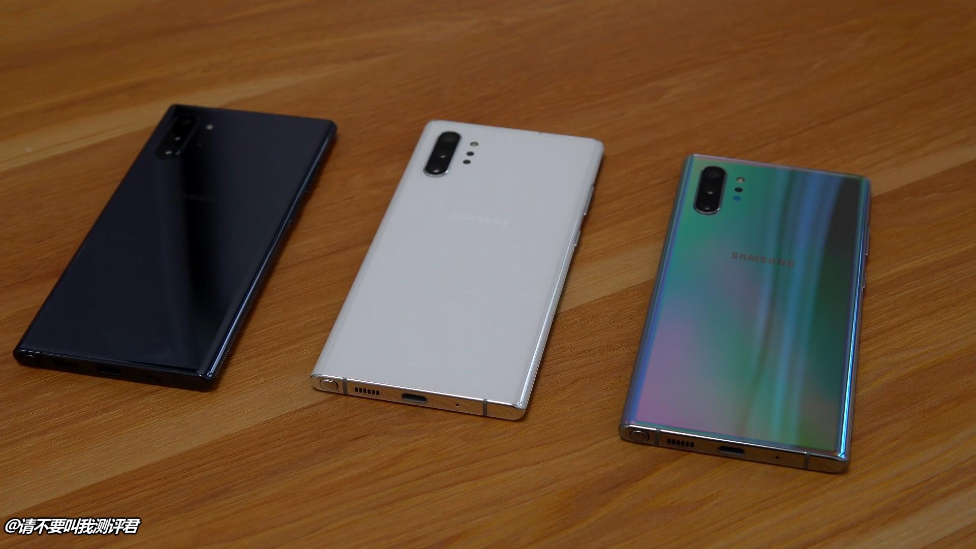 同时对比三台三星Note10+，聊聊国港韩哪个版本最值得购买