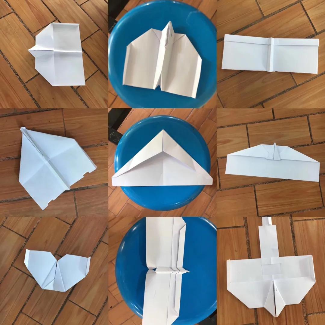 奥林匹克微课,课堂演示悬浮纸飞机