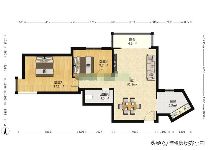 北京五环内50平小户型,北京350万全款买两居选哪合适
