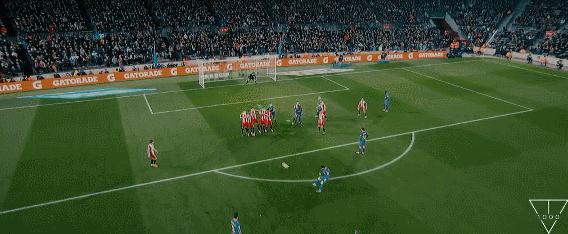 梅西进球技术解析,梅西任意球原理