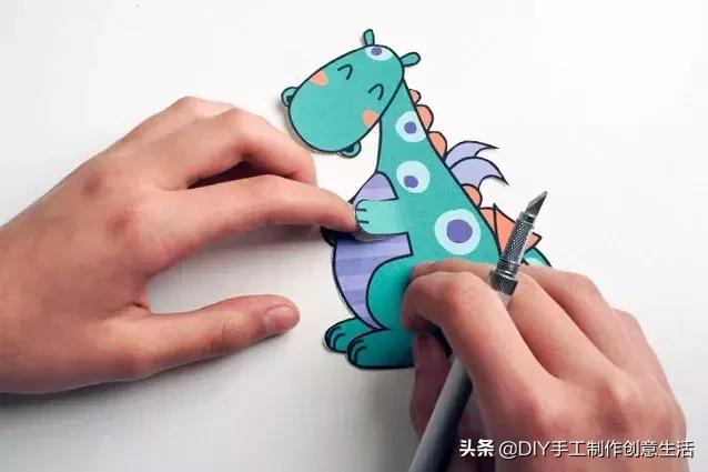 8-10岁儿童手工书签可爱猫咪书签,手工diy书签简单好看不用折纸