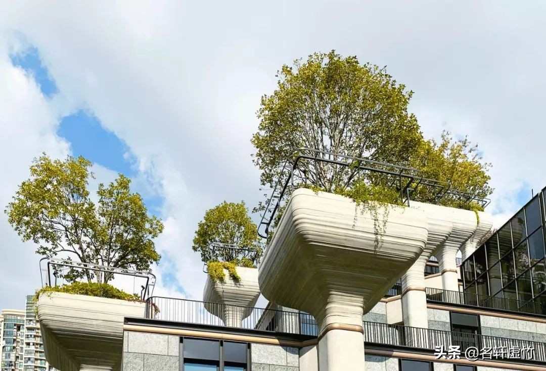 上海苏州河天安千树公园,天安千树苏州河畔空中花园