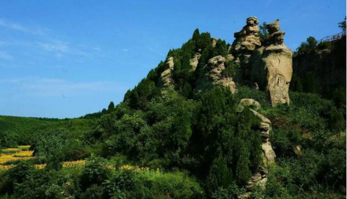 陕西境内大自然奇观地貌,陕西免费的岩石奇观