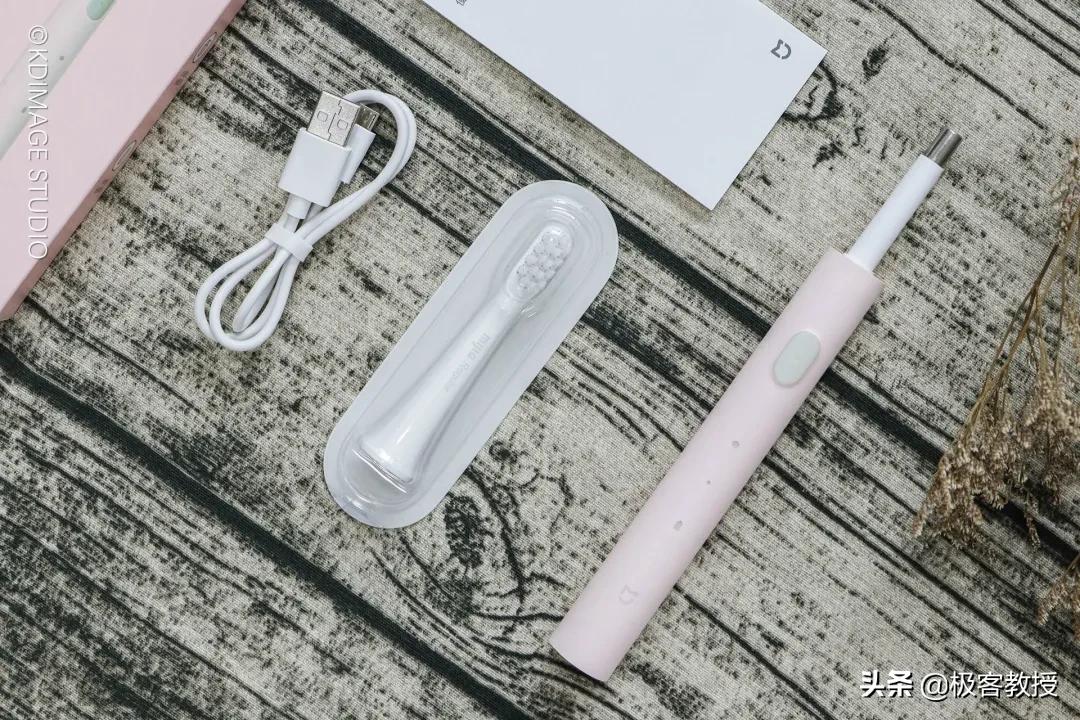 米家声波电动牙刷t300好还是t500,米家电动牙刷青春版开箱