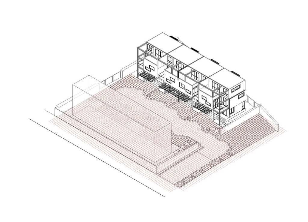 曼谷像素大厦住宅,泰国的绿色房子